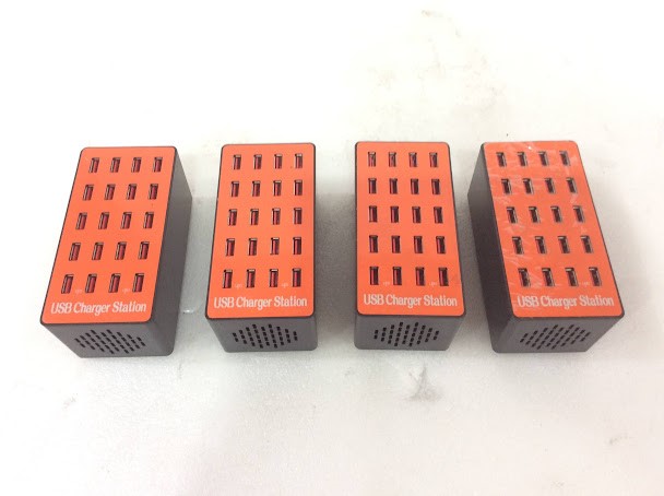 Mixed Brand WLX-A5 20USB 90W Charger Station (Lot of 4)
