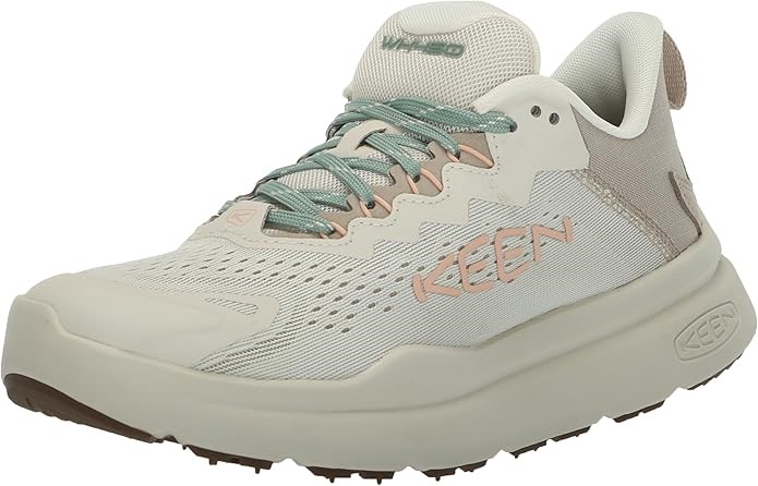 KEEN Women's WK450 Shoes, Birch Peach Parfait, 8 US NB: no box