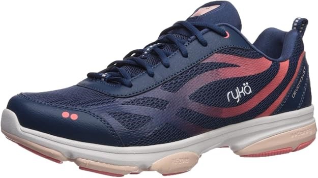 Ryka Devotion XT Athletic Shoe, Navy, 6 Wide NB: no box