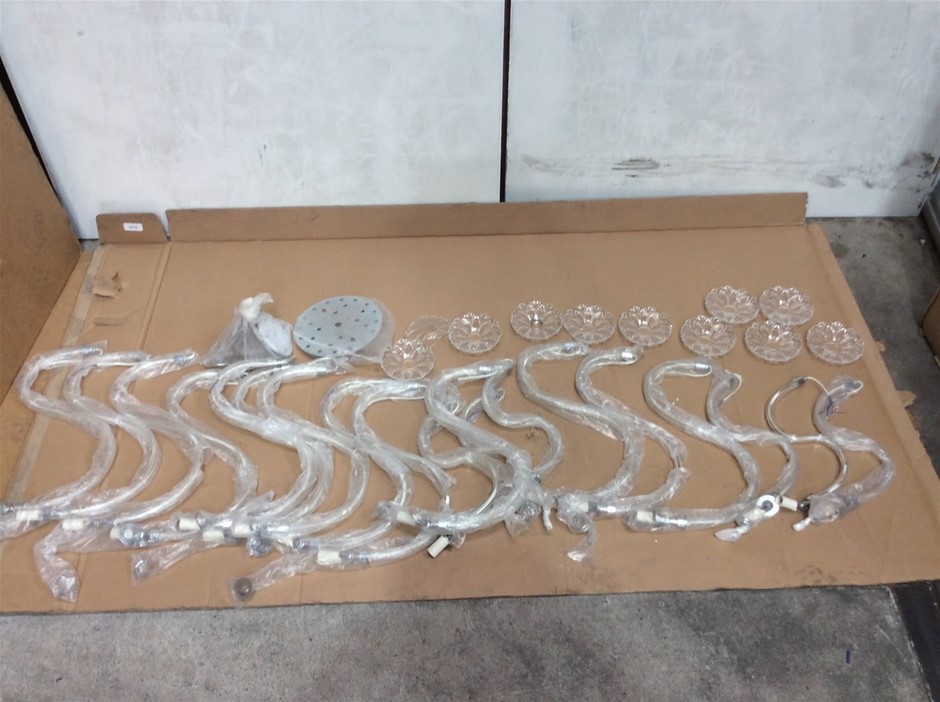 Decorative Glass Chandelier / Lighting Parts Set