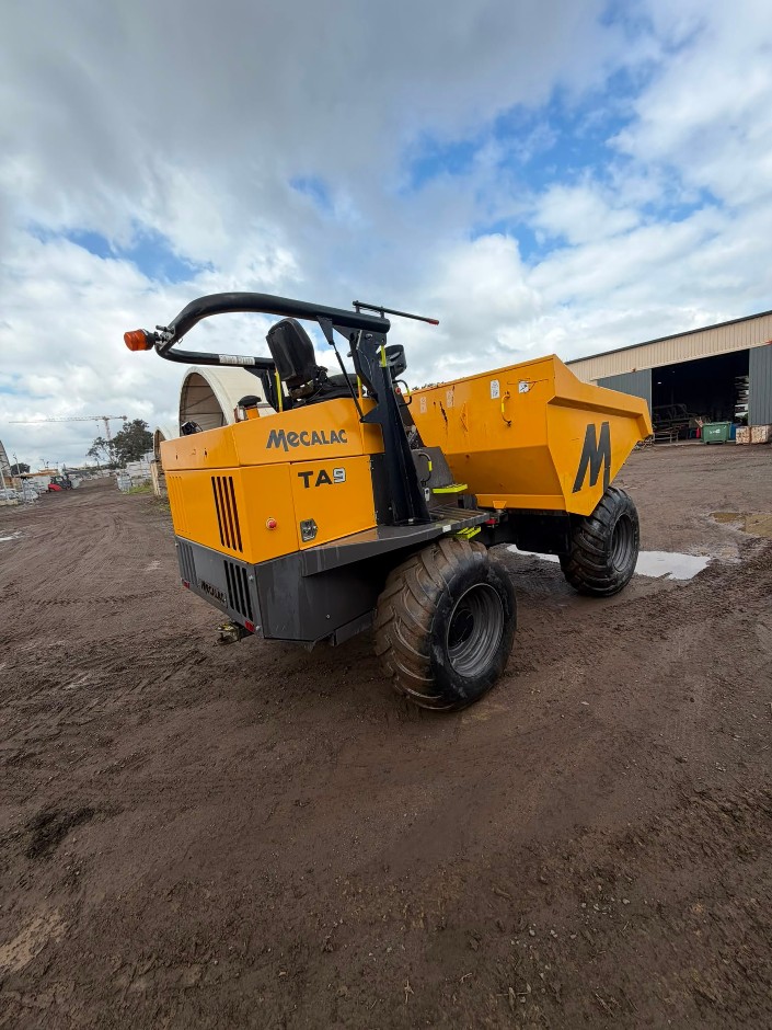 MECALAC TA9 9-TONNE SITE DUMPER