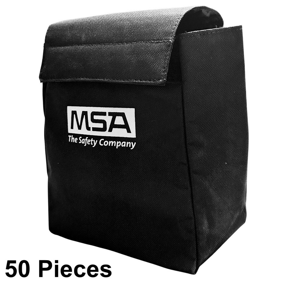 50 Pieces MSA The Safety Company Heavy Duty Carry Bag Case 18cm x 18cm