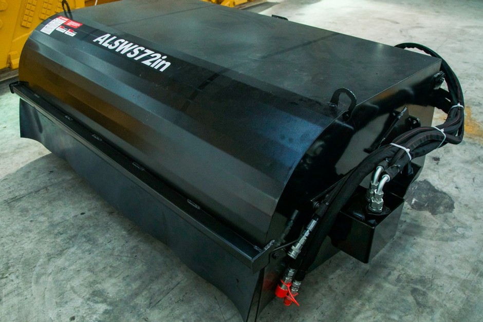 Unused 2026 LYALS ALSSBS Skid Steer Box Sweeper