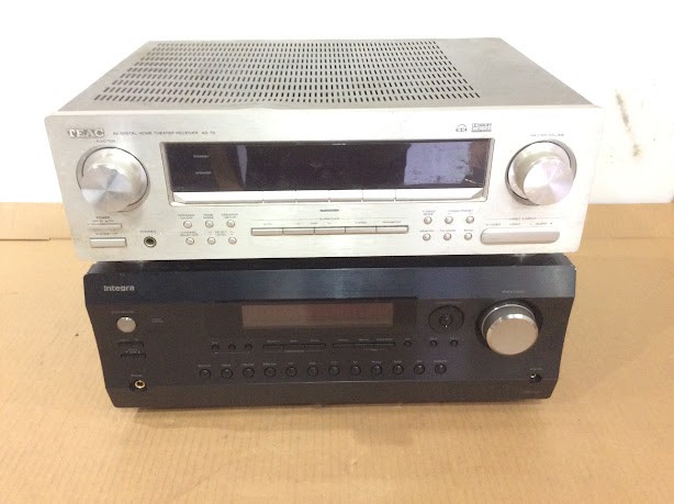 Integra DRX-2.4 AV Receiver&TEAC AG-7D AV Digital Home Theatre (Lot of 2)