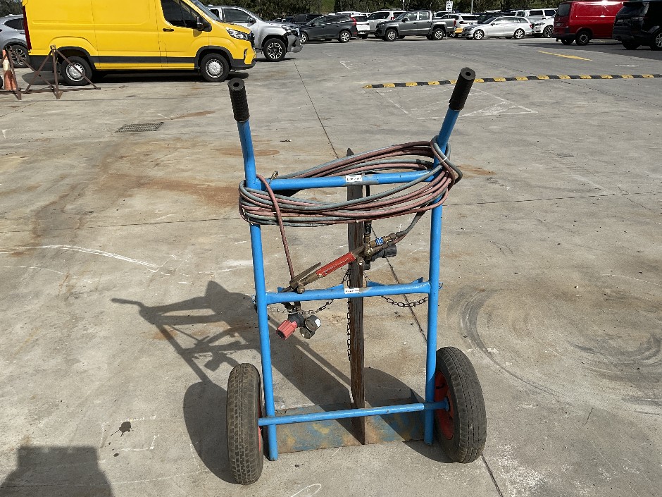Blue Oxyacetylene  Trolly