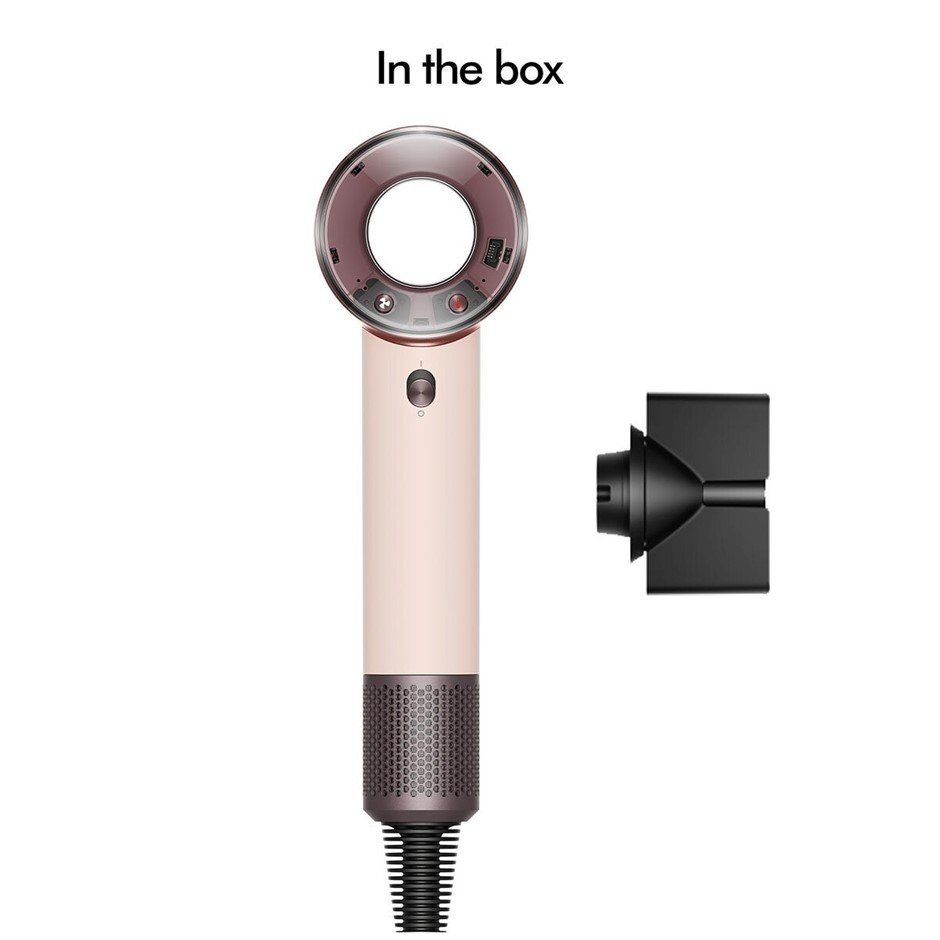 DYSON Supersonic Travel Hair Dryer, Ceramic Pink/Rose Gold.  Buyers Note -