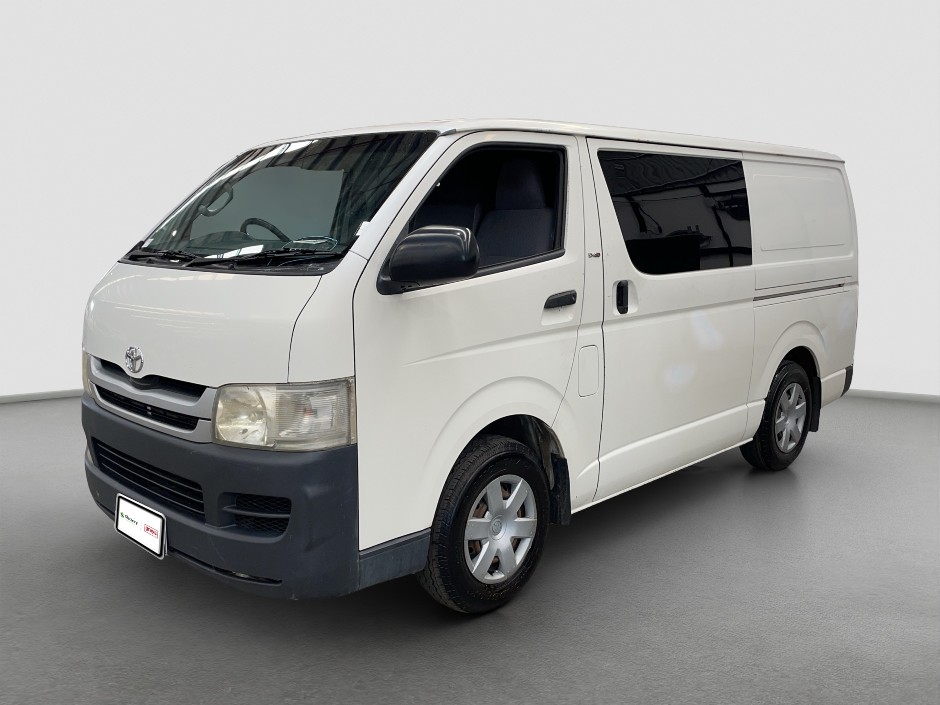 2009 Toyota Hiace Diesel LWB KDH201R MANUAL VAN 2982cc 80kw 5sp