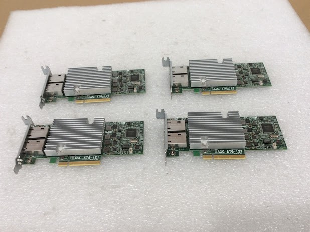 Supermicro AOC-STG-i2T Network Adapter (Lot of 4)