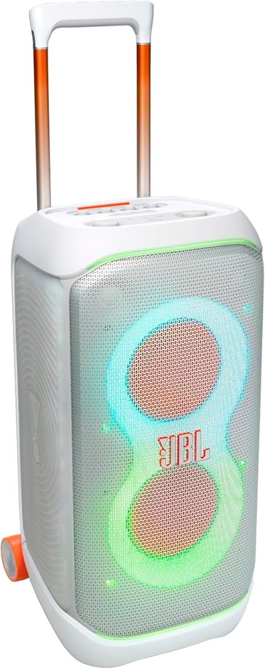 JBL PartyBox Stage 320, Powerful JBL Pro Sound, Futuristic lightshow.