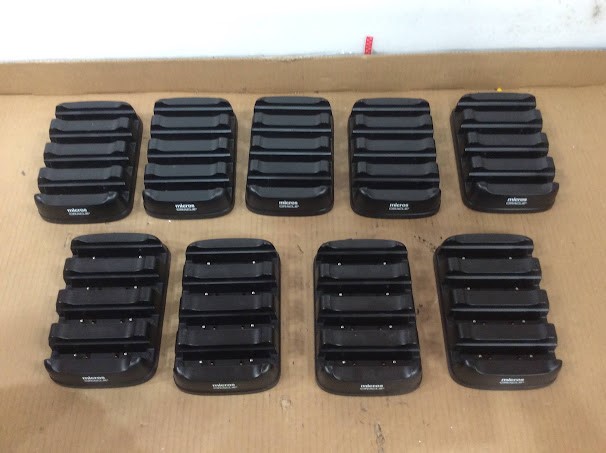 DT Research Oracle Micros ACC-001-307FM Battery Gang Charger (Lot of 9)