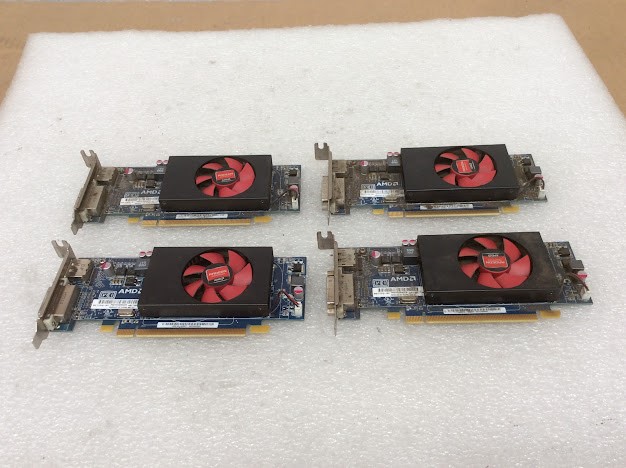 AMD Radeon 717219-001 Mixed Brand and Model Graphics Card (Lot of 4)