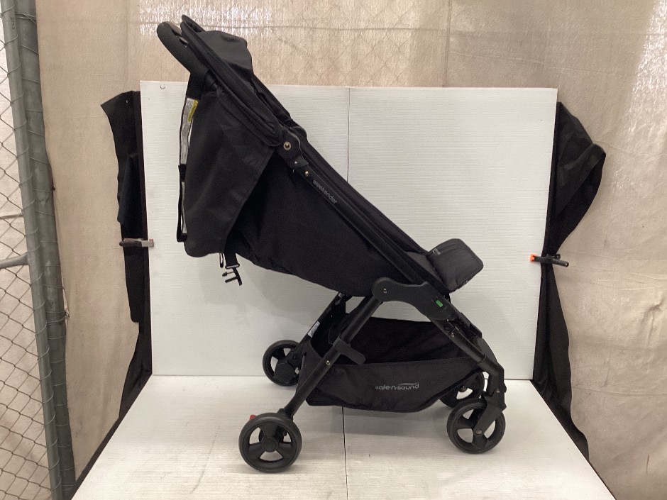 Safe-N-Sound Black Pram / Stroller