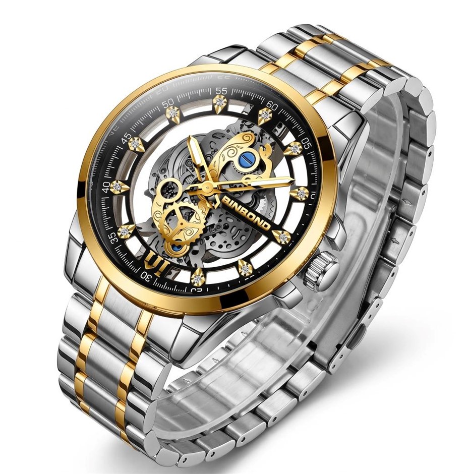 Jewelz Merchants Black Friday Special – Stainless Steel Waterproof Watch