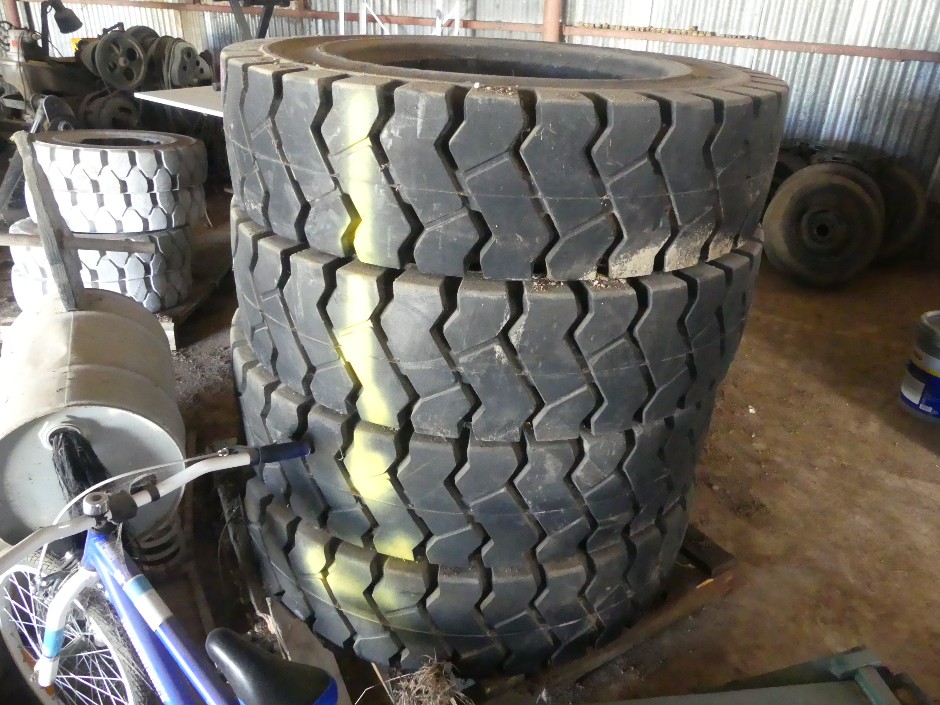 Plant Tyres (Unused) Qty 4