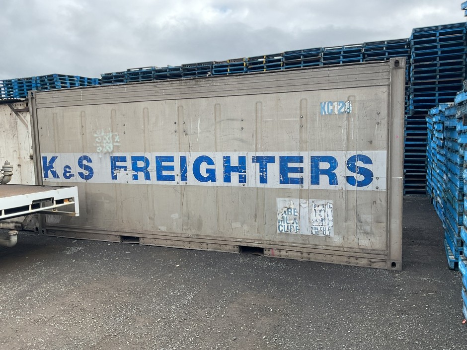 20 ft Aluminium Wall Container