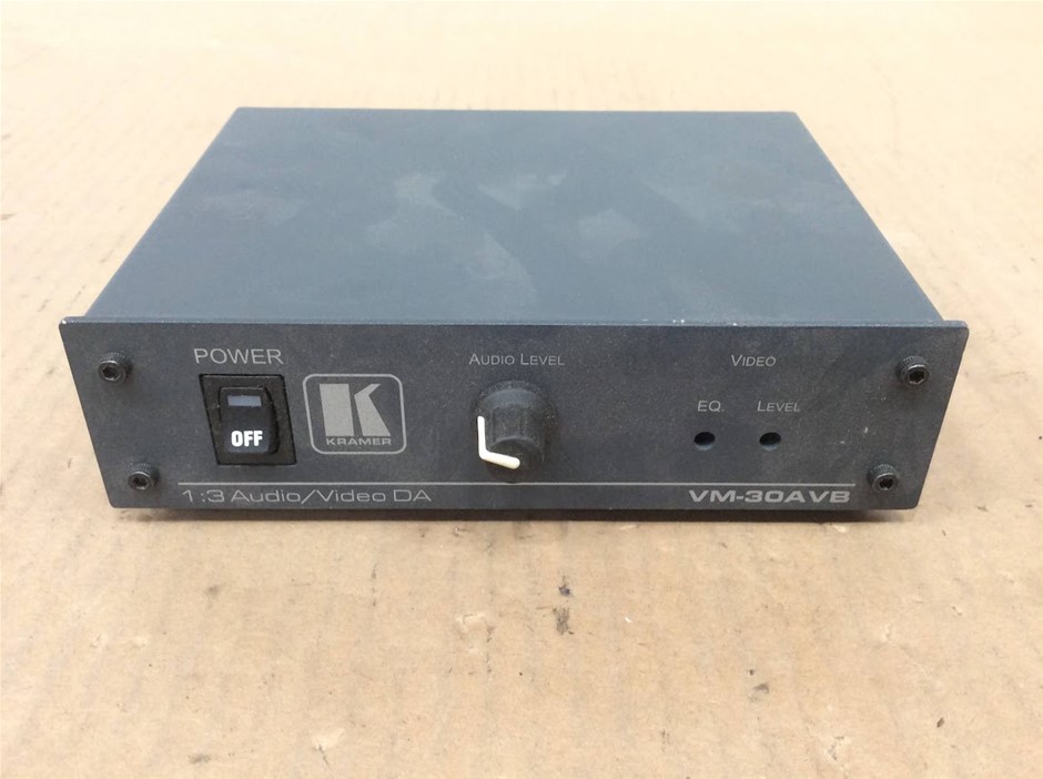 Kramer VM-30AVB 1:3 Audio Video Distribution Amplifier