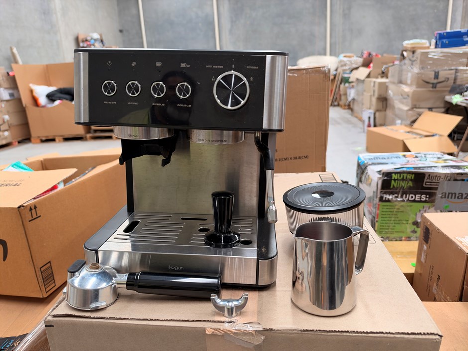 KOGAN Coffee Machine. Items may not be in original packaging and may have b