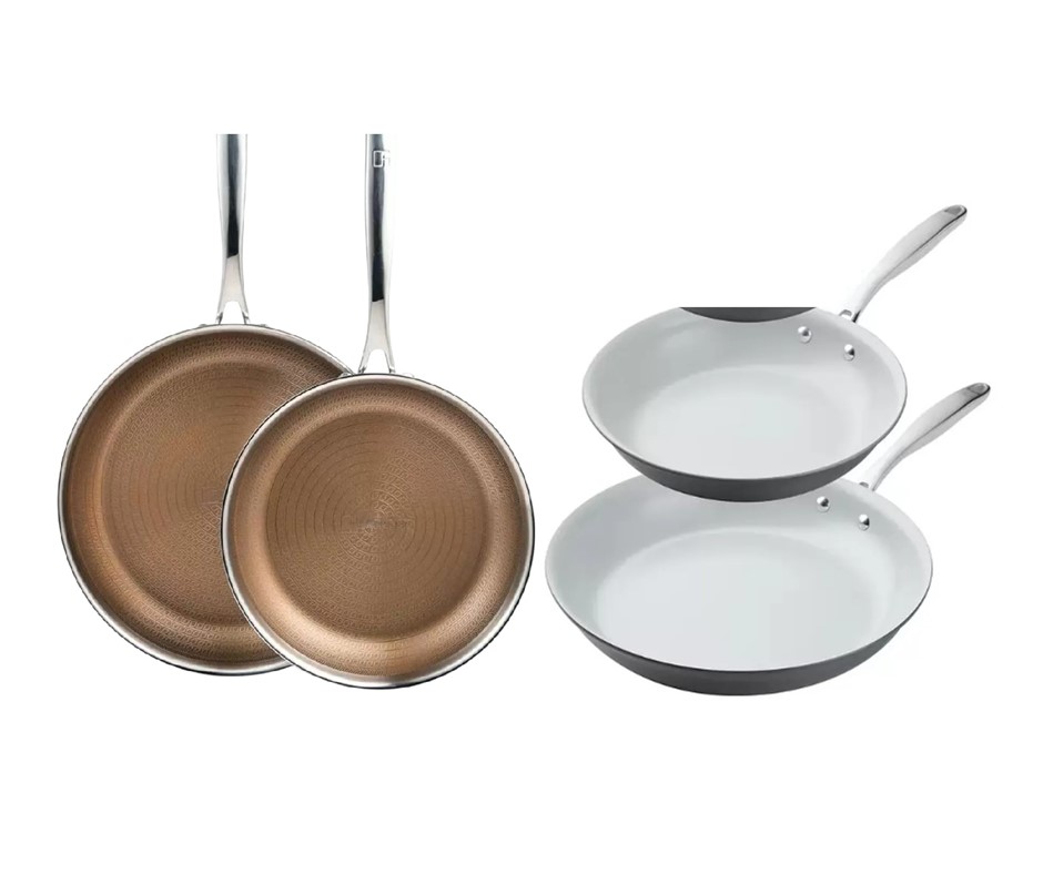 4 x Assorted Fry Pans, Incl: BERGNER & TRAMONTINA. N.B: All pans have been