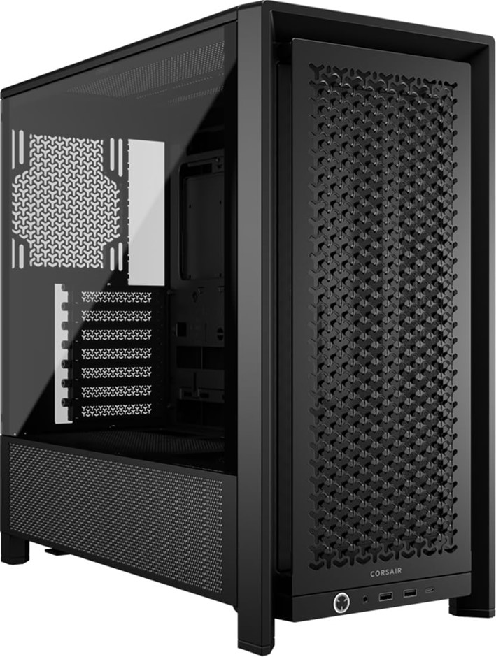 CORSAIR Frame 4000D Modular Mid-Tower ATX PC Case. NB: Missing PCI Slot Cov