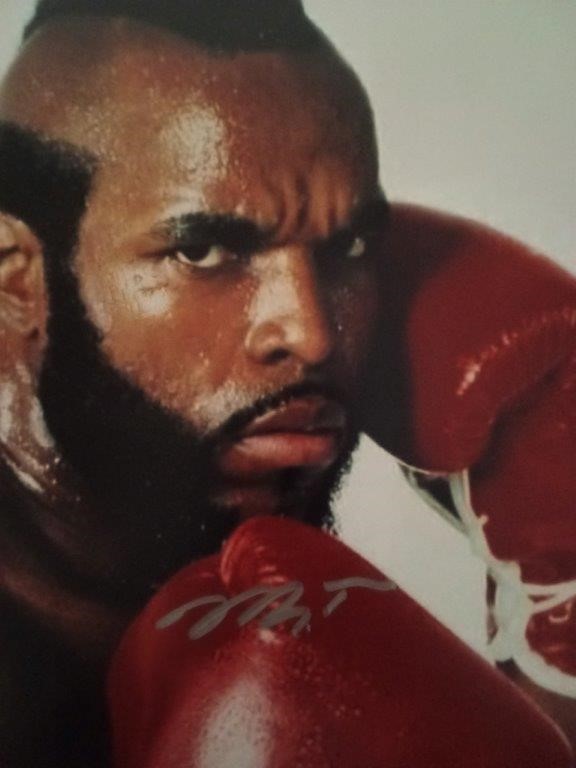 ROCKY 3-CLUBBER LANG SIGNED BY MR T.