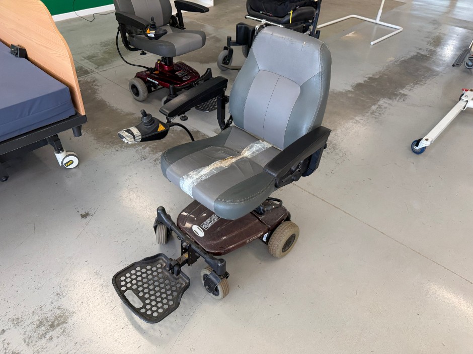 Power Wheelchair with Joystick Controller