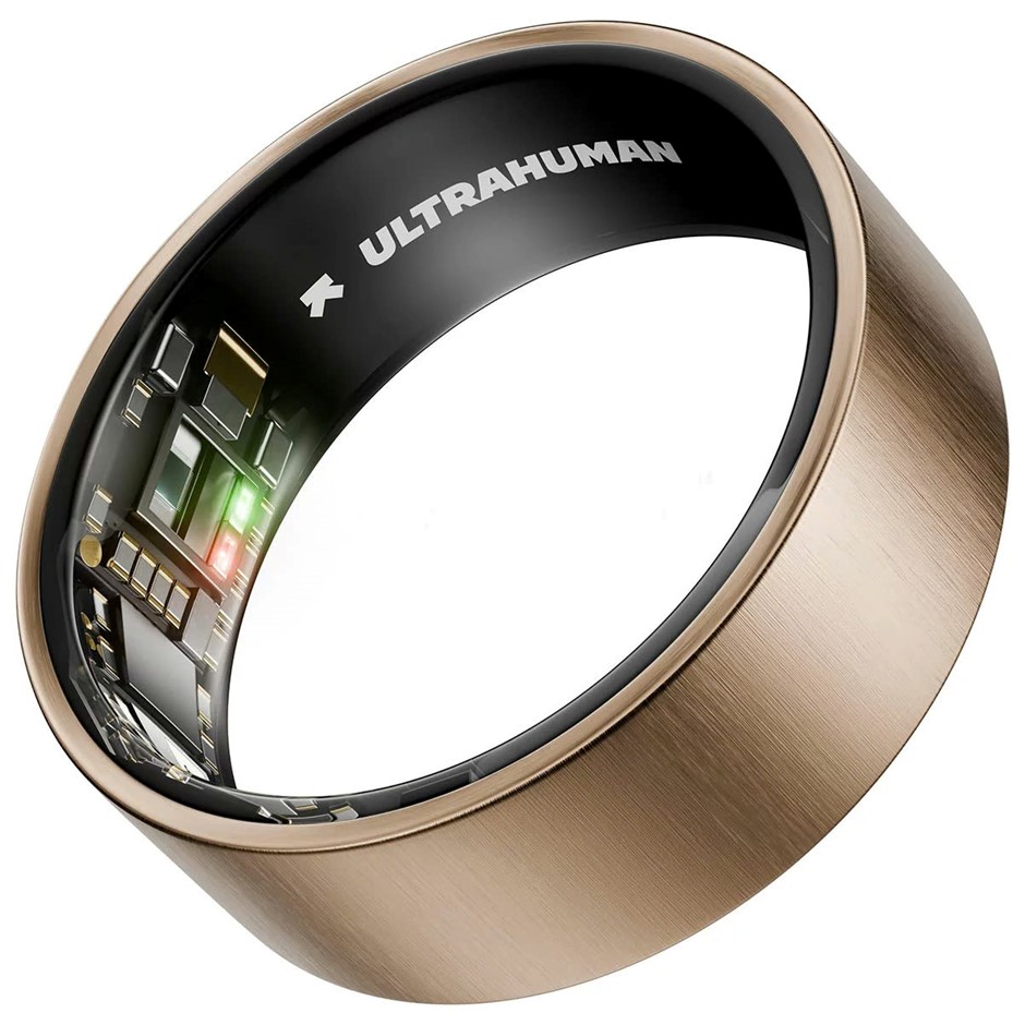 ULTRAHUMAN Ring AIR Brushed Rose Gold Size 7.  Buyers Note - Discount Freig