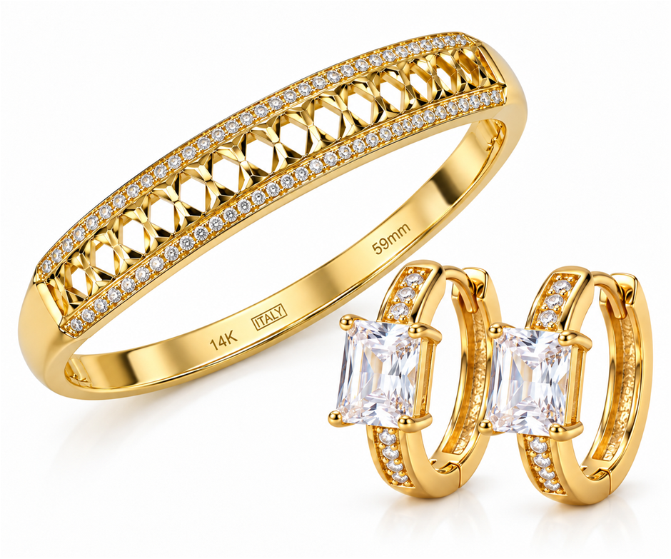 Jewelz Merchants Black Friday Special – Bangle& Earrings