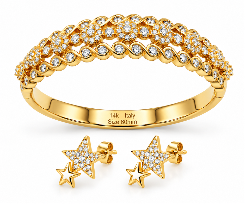 Jewelz Merchants Black Friday Special – Bangle& Earrings