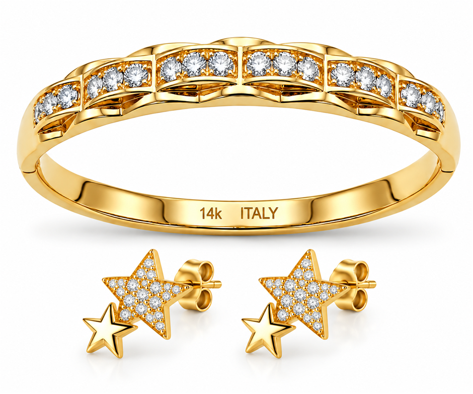 Jewelz Merchants Black Friday Special – Bangle& Earrings