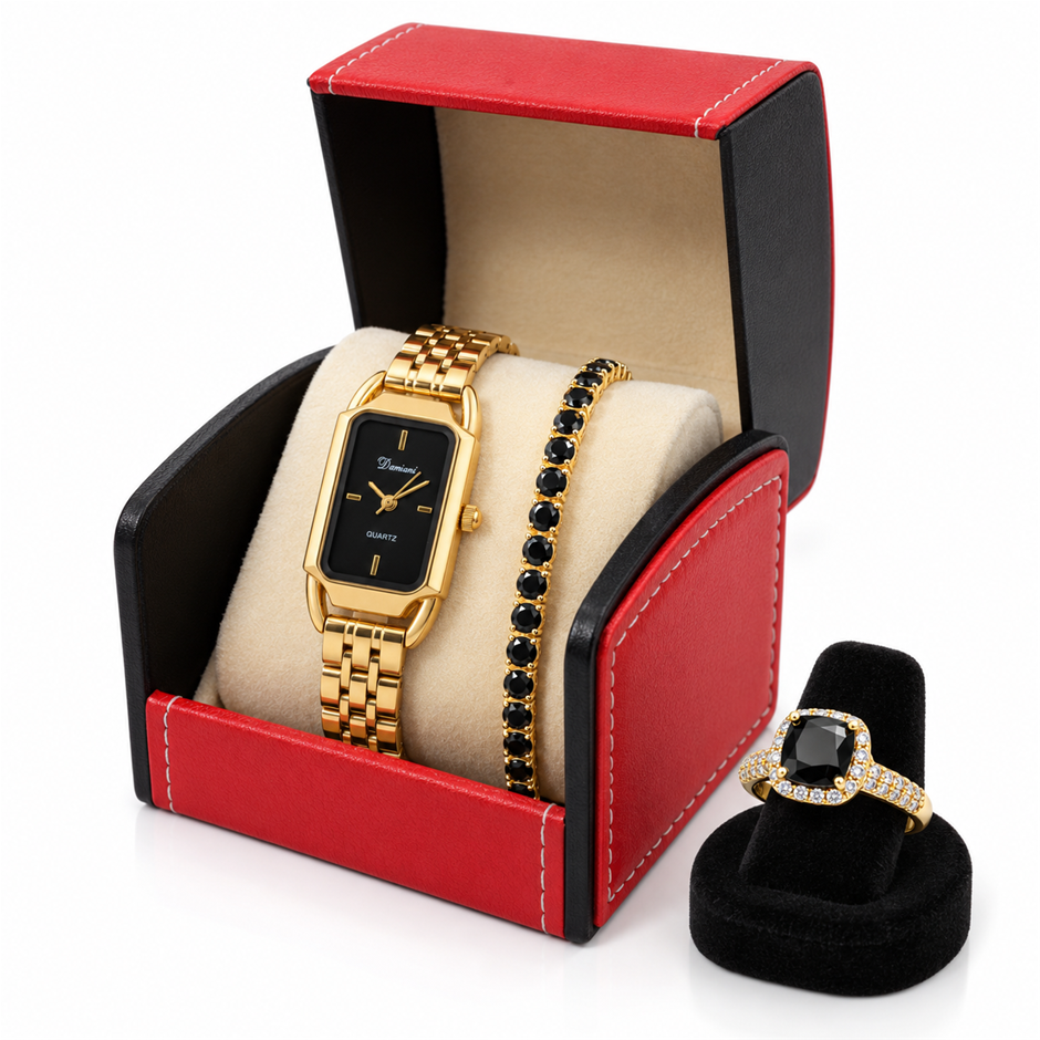 Jewelz Merchants Black Friday Special – Watch, Bracelet & Ring w Box