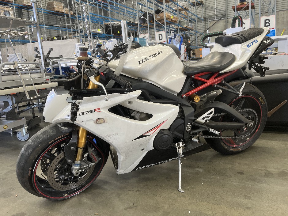 2012 TRIUMPH Daytona 675R Petrol