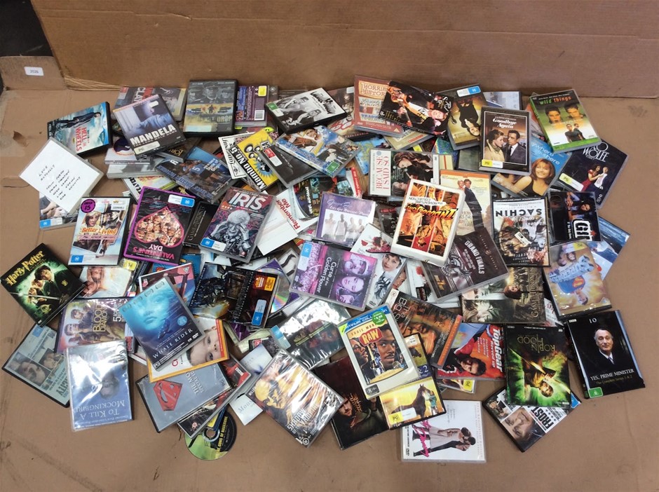 Mixed Titles DVD Blu-ray Movies TV Series And Music CDs