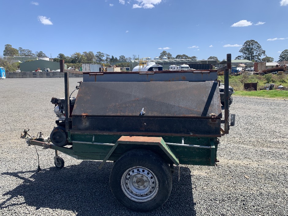 1988 Sunshine Trailers Enclosed Tool Trailer with Removable Top