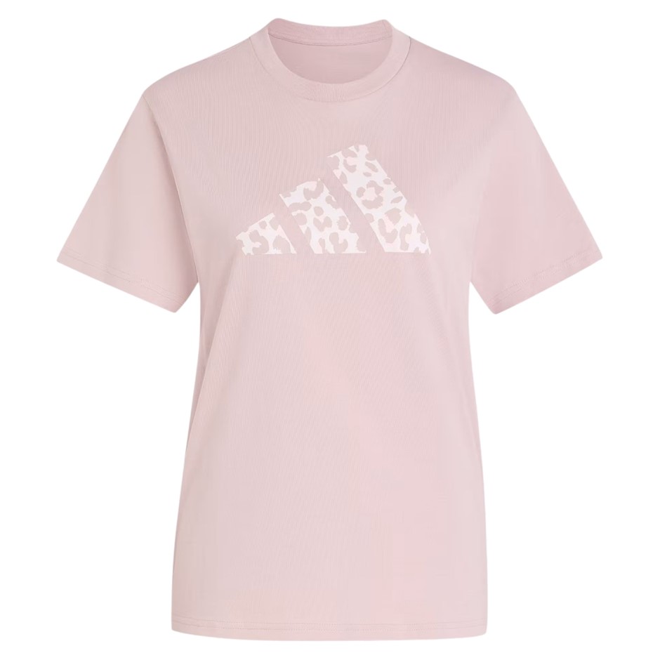 ADIDAS Animal Graphic Tee, Size AU M, 100% Cotton, Dual Lilac (Pink), KT267