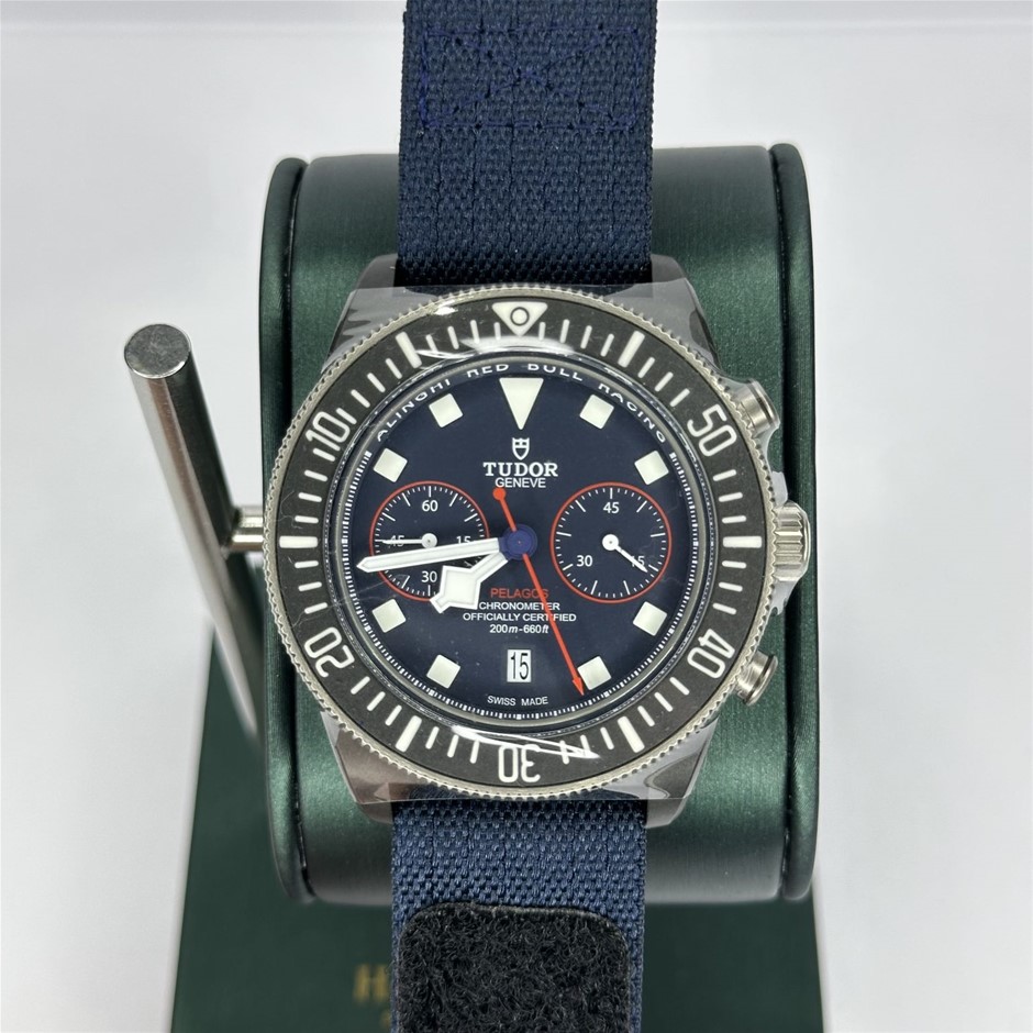 Tudor Pelagos Red Bull Racing Alinghi Chronograph 2025 Ref: 25807KN