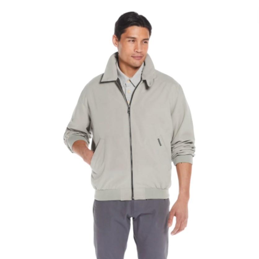 WEATHERPROOF Men's Microfibre Golf Jacket, Size L, Ultra Soft | Water Repel