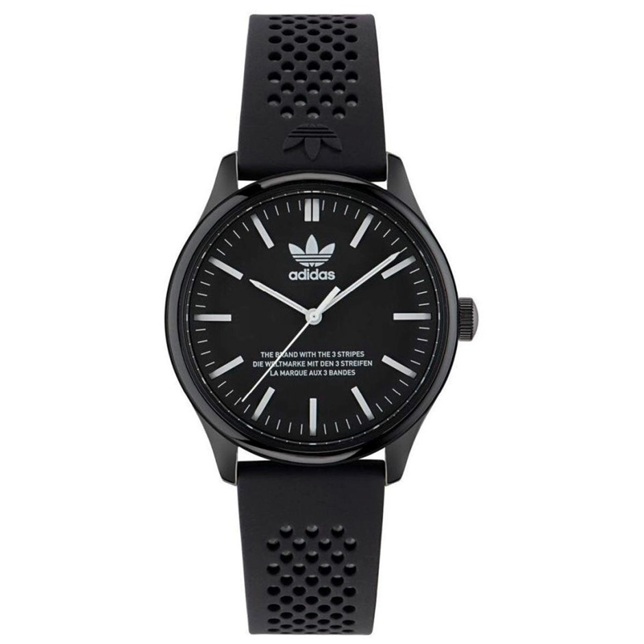 ADIDAS Originals Code One Watch, Black Dial, Silicone Strap, AOSY23031. RRP