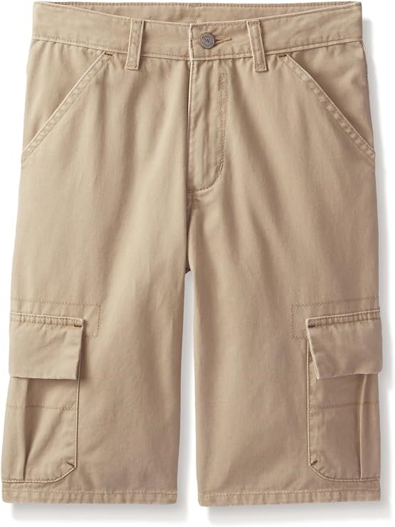 WRANGLER Boys' Authentics Classic Cargo Short, Size 18R, Desert, 10ZB4CBDZ.