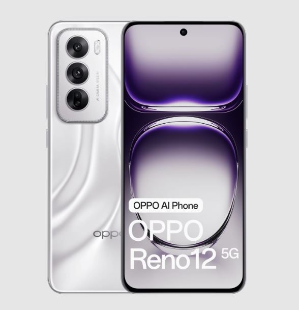 OPPO Reno12 5G features a 6.7-inch FHD+ display, large 5000mAh battery