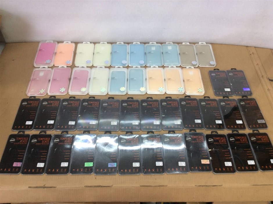 Light III Phone Cases And Tempered Glass Protectors (Lot Of 45)