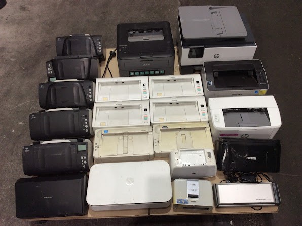 Fujitsu/Brother/Canon/HP Mixed Brand and Model Document Scanner/Printer