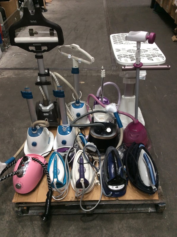 Tefal/Philips Mixed Brand and Model Garment Steamers/Steam Irons