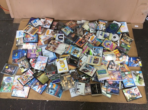 Mixed Assorted DVD / VCD / CD Movies