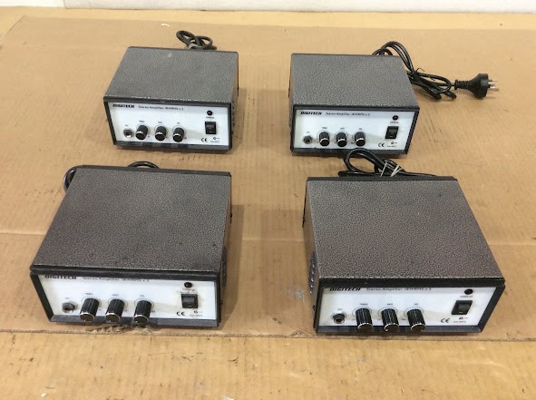 DIGITECH 18WRMS x 2 Stereo Amplifier (Lot of 4)