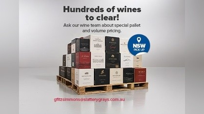 NSW P/UP Only - Hundreds of wines to clear!