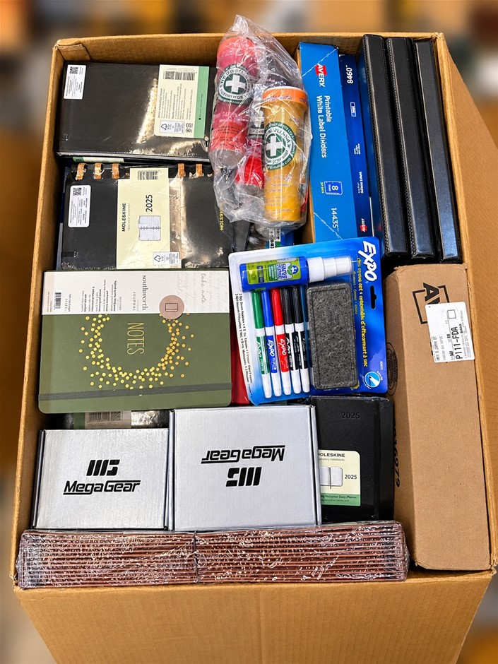 Branded Office Stationery: MOLESKINE Planners, AVERY Dividers, EXPO Dry Era