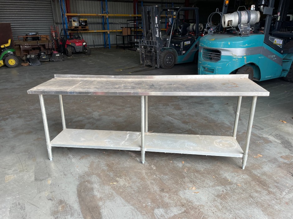 Stainless Steel Commercial Prep Table with Undershelf