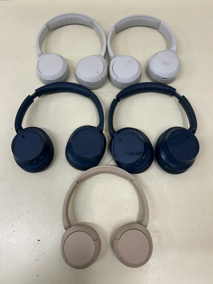 5 x SONY Assorted Wireless Headphones.