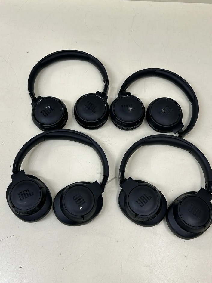 4 x JBL Assorted Wireless Headphones.