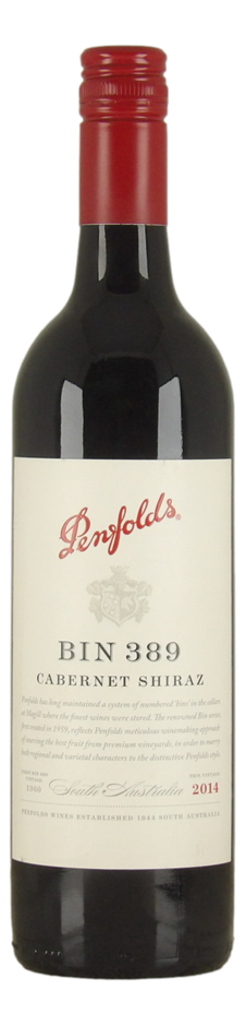 Penfolds Bin 389 Shiraz Cabernet 2014 (1x 750mL), SA.